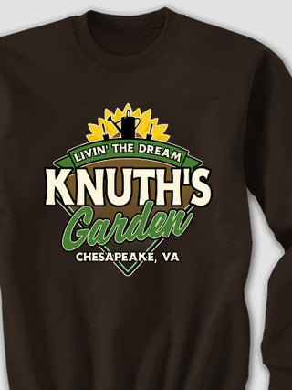 Livin' The Dream Garden : Printed Sweatshirts