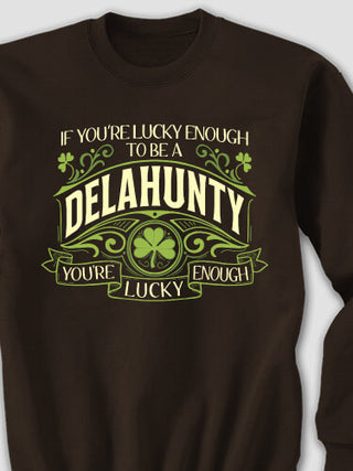 Lucky Enough : Printed Sweatshirts