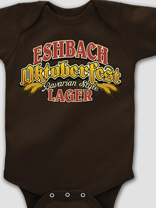Oktoberfest Lager : Printed Baby Bodysuits