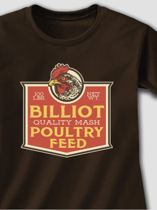 Poultry Feed : Adult Ladies Fitted T-Shirt