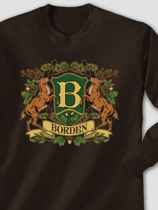 Stag Coat Of Arms : Printed Long Sleeves