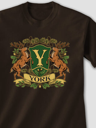 Stag Coat Of Arms : Printed T-Shirts