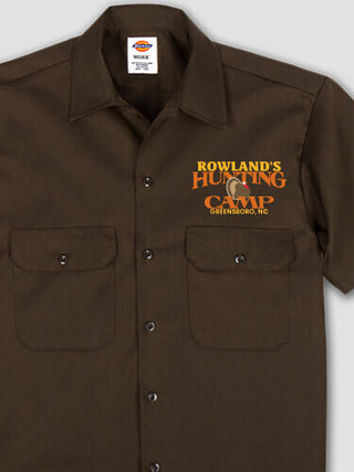 Turkey Hunting Camp : Embroidered Work Shirts