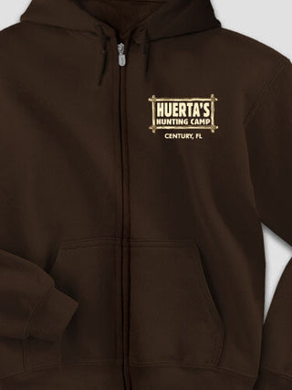 Vintage Hunting Camp : Embroidered Zip Hoodies