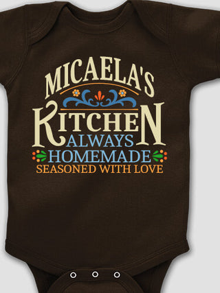 Vintage Kitchen : Printed Baby Bodysuits