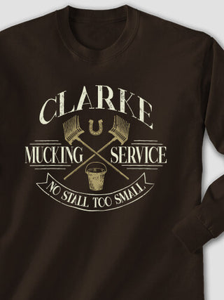 Vintage Mucking Service : Printed Long Sleeves