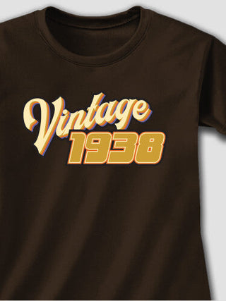 Vintage : Adult Ladies Fitted T-Shirt