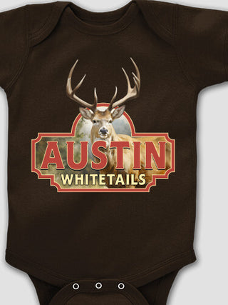 Whitetails : Printed Baby Bodysuits
