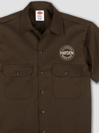 Wood Shop : Embroidered Work Shirts