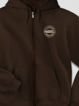 Wood Shop : Embroidered Zip Hoodies
