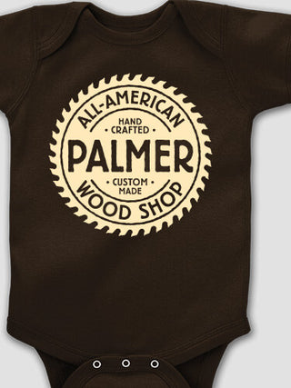 Wood Shop : Printed Baby Bodysuits
