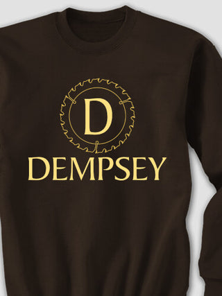 Woodworking Monogram : Printed Sweatshirts