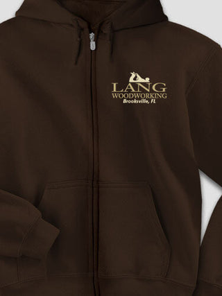 Woodworking : Embroidered Zip Hoodies
