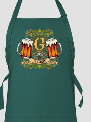 Beer Coat Of Arms : Printed Aprons