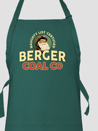 Christmas Coal Company : Printed Aprons