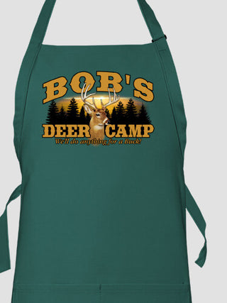 Deer Camp : Printed Aprons