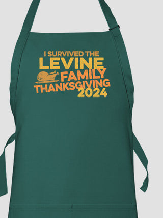 I Survived Thanksgiving : Printed Aprons