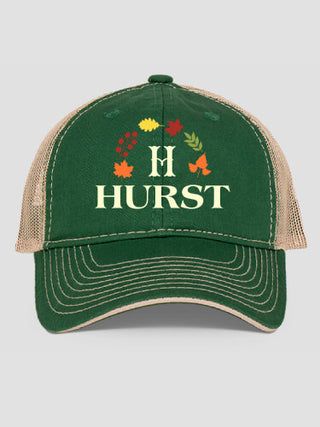 Fall Monogram : Embroidered Trucker Hats