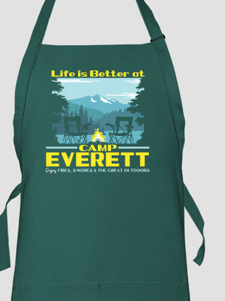 Life Is Better : Printed Aprons