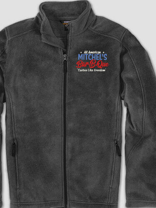 All American BBQ : Embroidered Fleece Jackets