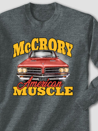American Muscle Car : Printed Long Sleeves