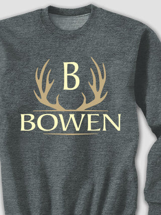 Antler Monogram : Printed Sweatshirts