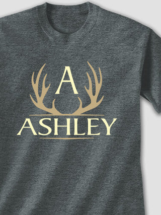 Antler Monogram : Printed T-Shirts