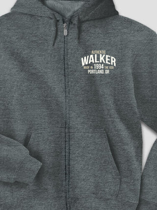 Authentic Brand : Embroidered Zip Hoodies