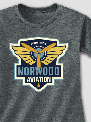 Aviation Patch : Printed T-Shirts