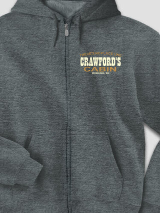 Cabin : Embroidered Zip Hoodies