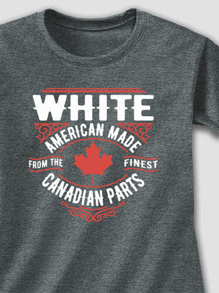 Canadian Parts : Adult Ladies Fitted T-Shirt