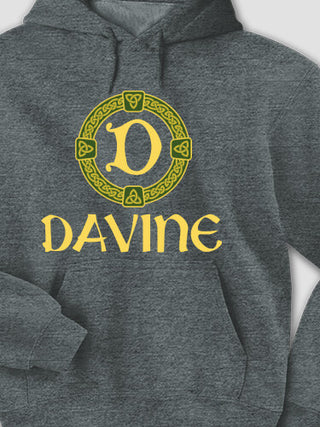 Celtic Wreath Monogram : Printed Hoodies