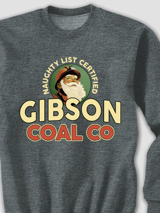 Christmas Coal Company : Printed Sweatshirts