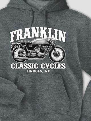 Classic Cycles : Printed Hoodies