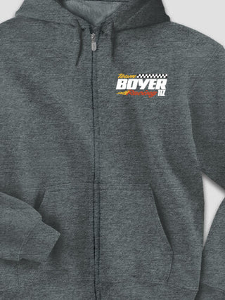 Classic Racing Team : Embroidered Zip Hoodies