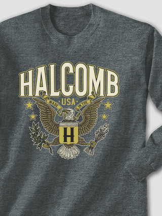 Eagle Monogram : Printed Long Sleeves