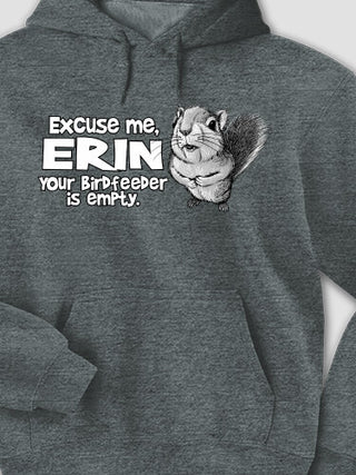 Excuse Me Squirrel : Printed Hoodies