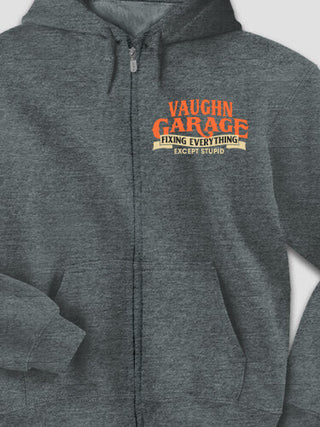 Fixing Everything Garage : Embroidered Zip Hoodies
