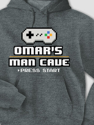 Gamer Man Cave : Printed Hoodies