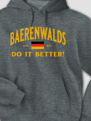 Germans Do It Better : Printed Hoodies