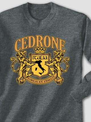 Italian Crest : Printed Long Sleeves