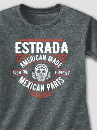 Mexican Parts : Adult Ladies Fitted T-Shirt
