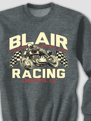 Motorcycle Racing : Printed Sweatshirts