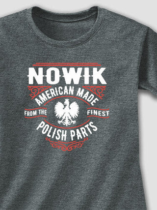 Polish Parts : Adult Ladies Fitted T-Shirt