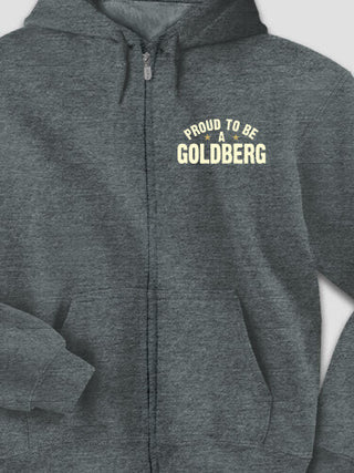 Proud To Be : Embroidered Zip Hoodies