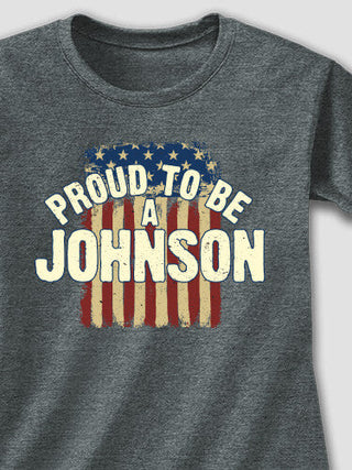 Proud To Be : Adult Ladies Fitted T-Shirt