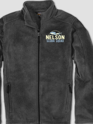 Scuba : Embroidered Fleece Jackets