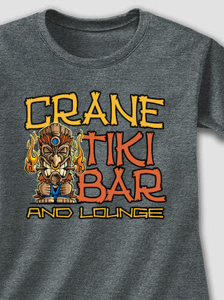 Tiki Bar : Adult Ladies Fitted T-Shirt