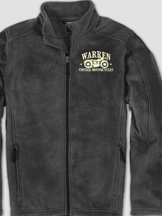 Vintage Motorcycles : Embroidered Fleece Jackets