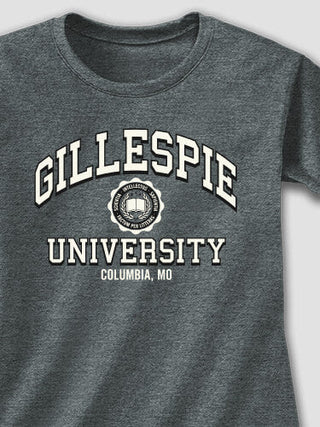 Vintage University : Adult Ladies Fitted T-Shirt